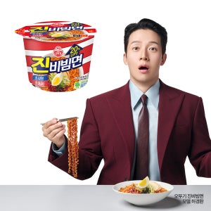 오뚜기 진비빔면 큰컵라면 134g, 1개