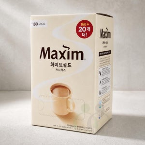 맥심 화이트골드 연아커피 180T(160+20)