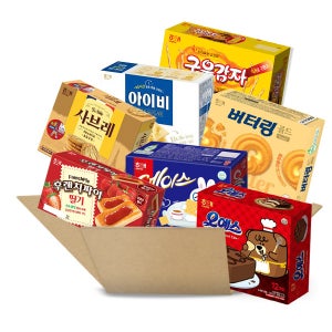 (스윗몬) 해태 대용량 7종 실속 과자세트