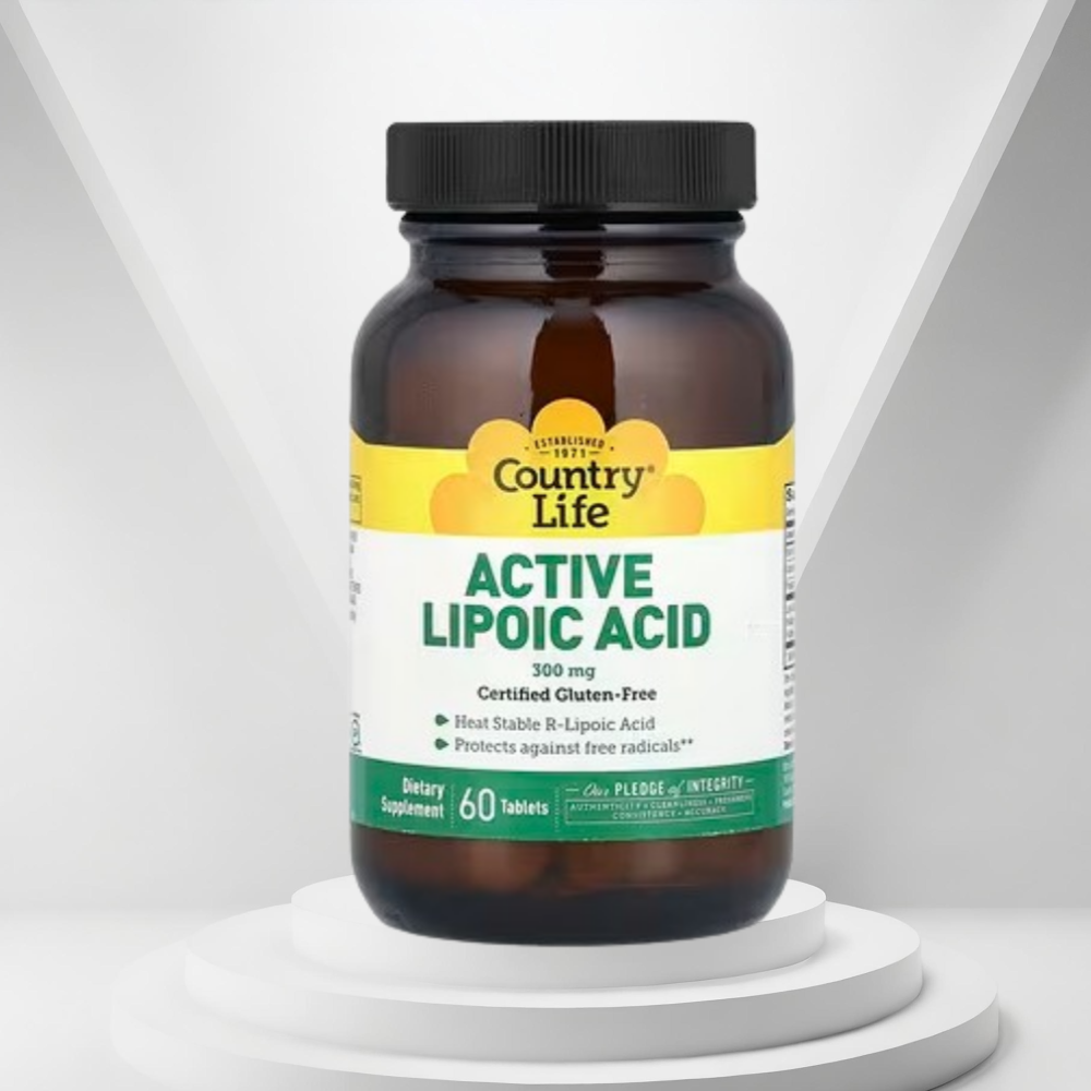 컨츄리라이프 <b>액티브리포산 300mg</b> 60정 알파리포산