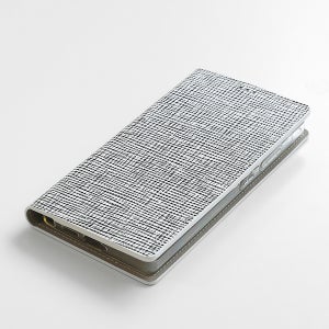 케이바론 다이어리 지갑 가죽 케이스 화이트, 갤럭시S21울트라 (G998)