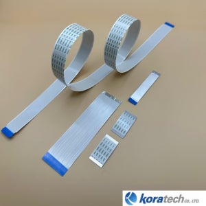 KORA FFC 12핀 300mm 0.5피치 반대(역)방향 접점 기타사항은 톡톡주세요
