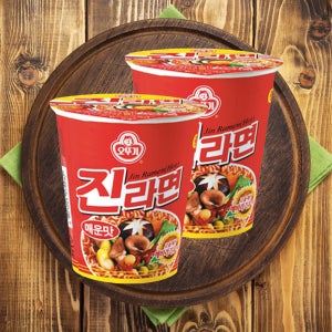 오뚜기 진라면 매운맛 작은컵 30개 컵라면 소컵 라면
