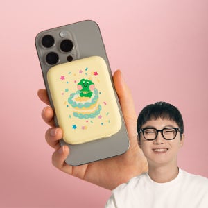 보바 라인프렌즈 미니니 고속충전 3in1 맥세이프 보조배터리 5000mAh 22.5W