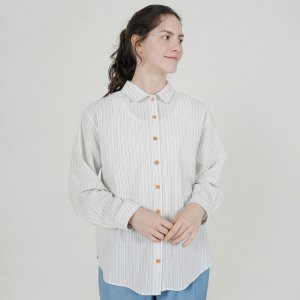 썸머 루즈 셔츠 (스트라이프) 블루 252301TBL