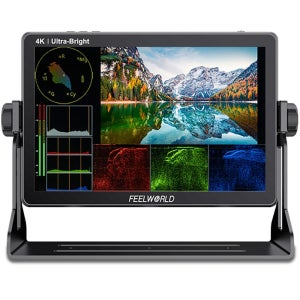 필월드 LUT11S 10.1인치 4K 카메라 필드 모니터 3G-SDI HDMI