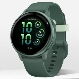 가민 비보액티브6 웰니스 GPS스마트워치 재스퍼그린, 42mm