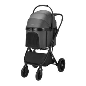 [강아지의 날] 쿠쿠 넬로 프로 원터치 폴딩 펫 강아지 유모차 NSR-BC35AT
