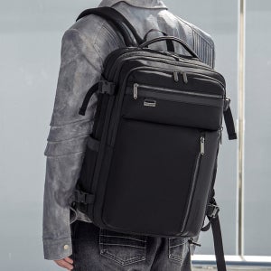[맨백 마스터] 확장형 16인치 17인치 노트북 백팩 30대 40대 가방