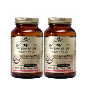 솔가 오메가-3 700 60캡슐, 2개