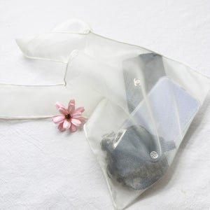 태영상회 국내제작 오간자 에코백 더스트백 이너백 미니 스트링 화장품 파우치 제작 뜨개가방