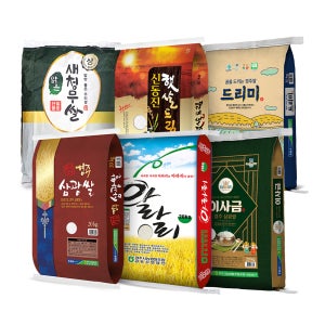 25년 햅쌀 농협쌀 상등급 20kg 모음전 경주삼광 신동진 이사금 당일도정