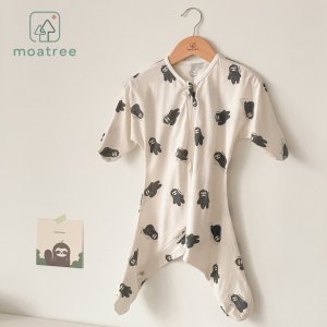 모아트리 슬리핑백 꿀잠슈트 수면조끼 신생아 아기수면잠옷 스와들졸업 오가닉 라이트