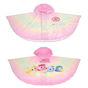 슈팅스타 캐치티니핑 판초 우의 유아 여아 캐릭터 우비 비옷 여아선물