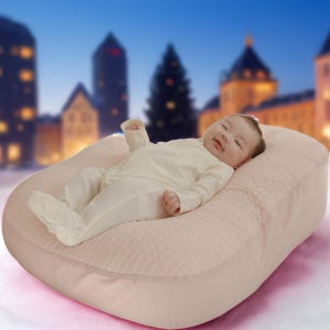 신생아 역류 방지 쿠션 높은 수유 쿠션 육아 필수템 수유 받침대 [커버+속통] 내츄럴세트