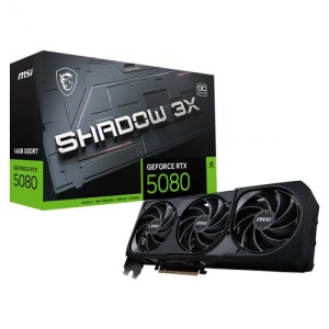 MSI 지포스 RTX 5080 쉐도우 3X OC D7 16GB / MPS