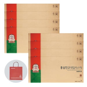 정관장 홍삼진고 데일리스틱 30포 8박스 6년근 홍삼 부모님 선물용
