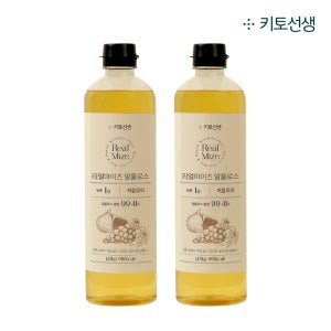 리얼마이즈 액상 알룰로스 대용량 (설탕대체 대체당 나한과 스테비아) 1.15kg, 2개