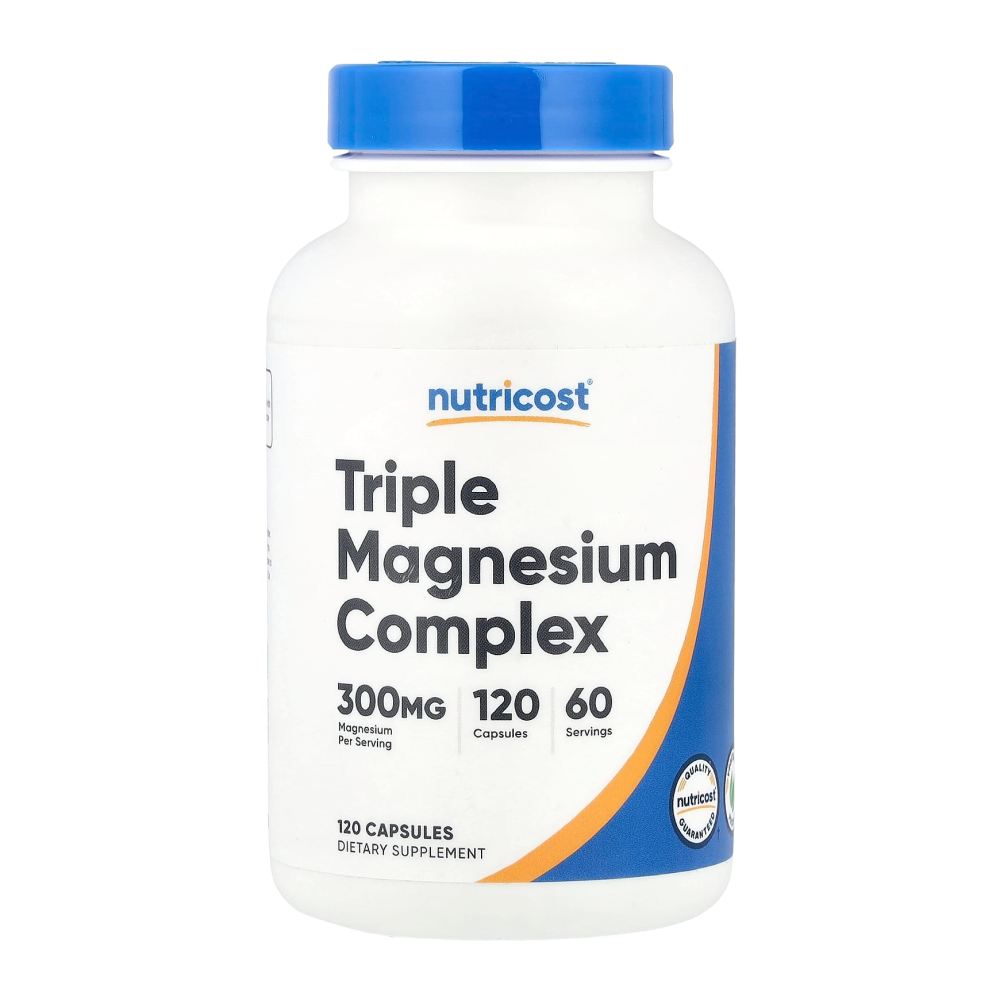 뉴트리코스트 트리플 삼중 <b>마그네슘 컴플렉스 300mg</b> 120캡슐