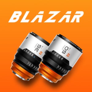 BLAZAR Apex 35mm 50mm T1.8 오토포커스 아나모픽 렌즈 셋트 1.33X
