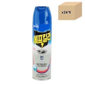 에프킬라 킨 E&A 수성 에어로졸 500ml X 24개 (1BOX) 대용량