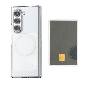 에나가드 클리어 풀커버 슬림 맥세이프 케이스 투명, 갤럭시Z 폴드5