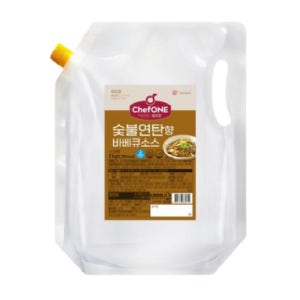 쉐프원 숯불연탄향 바베큐소스 2kg x 5개