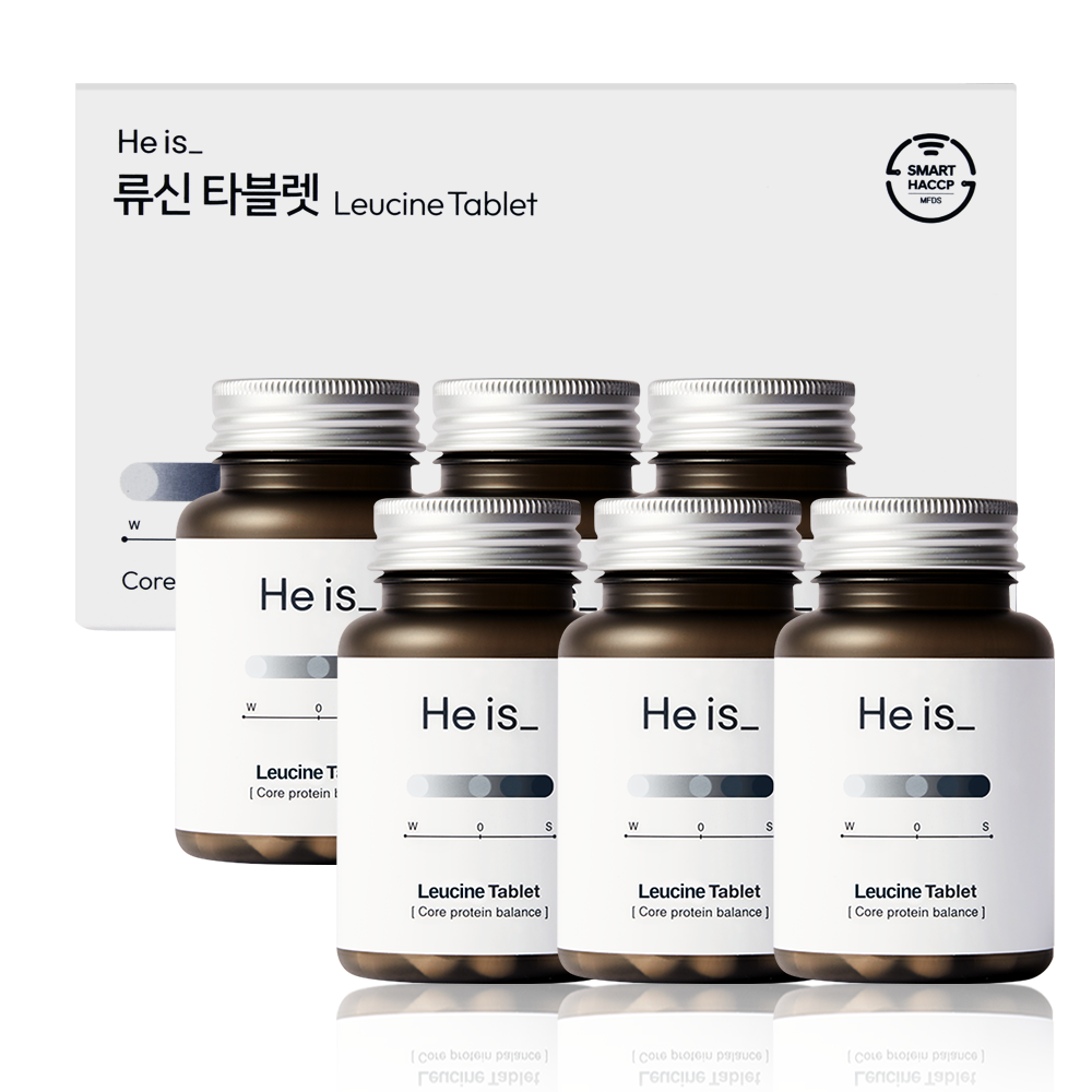 <b>히이즈</b> 국내최초 류신 타블렛 <b>단백질</b> 고함량 루신 류신 (6개월)