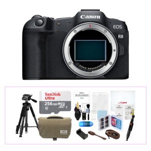 캐논 정품 EOS R8 BODY 미러리스 카메라 256GB 13종 고급 패키지
