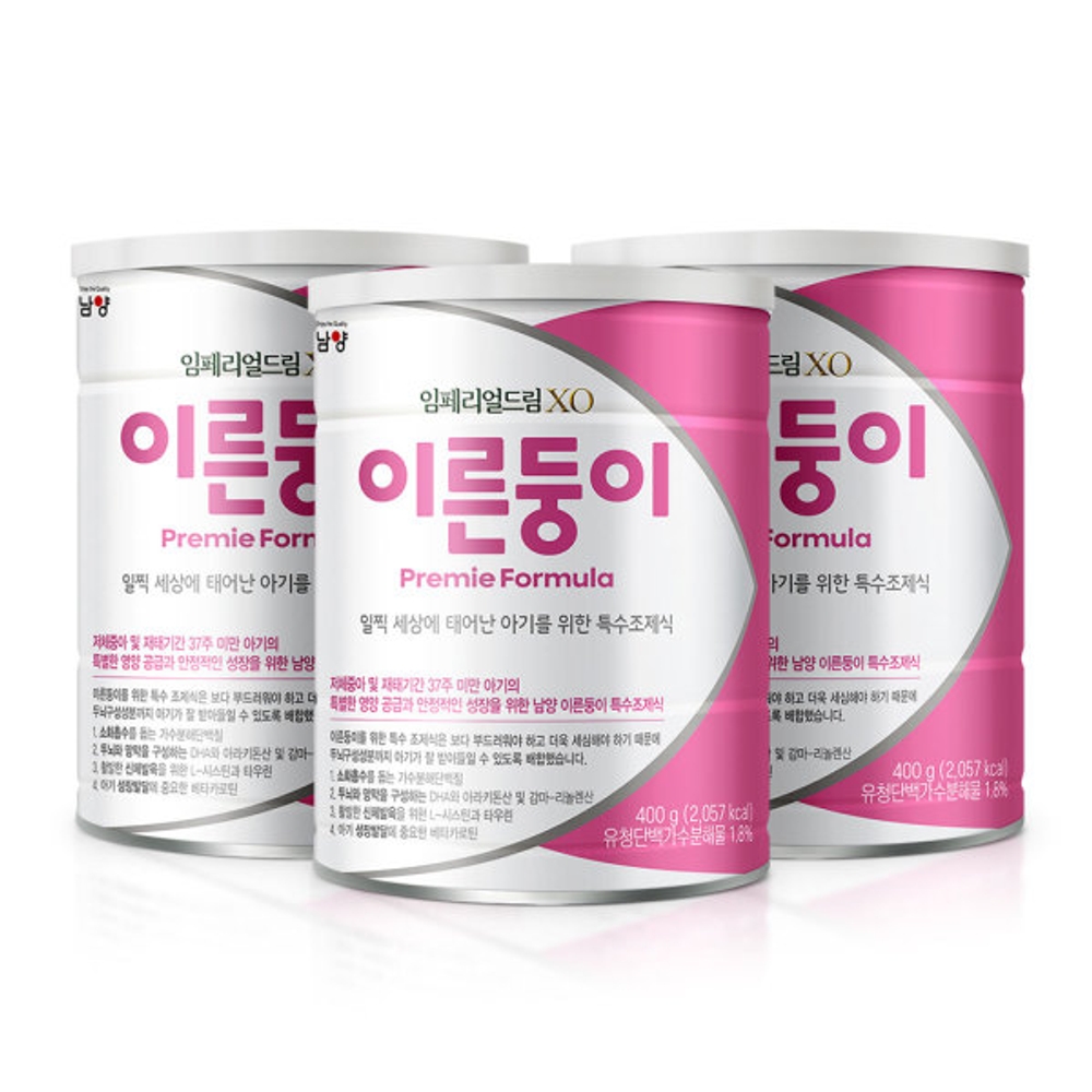 임페리얼드림XO 이른둥이 400g 3캔 이른둥이 400g 3캔