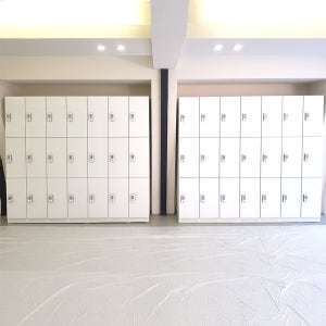 3단 개인 목재 캐비넷 사물함 미니 주문제작 옷장 사무용 사무실 락카장 락카룸