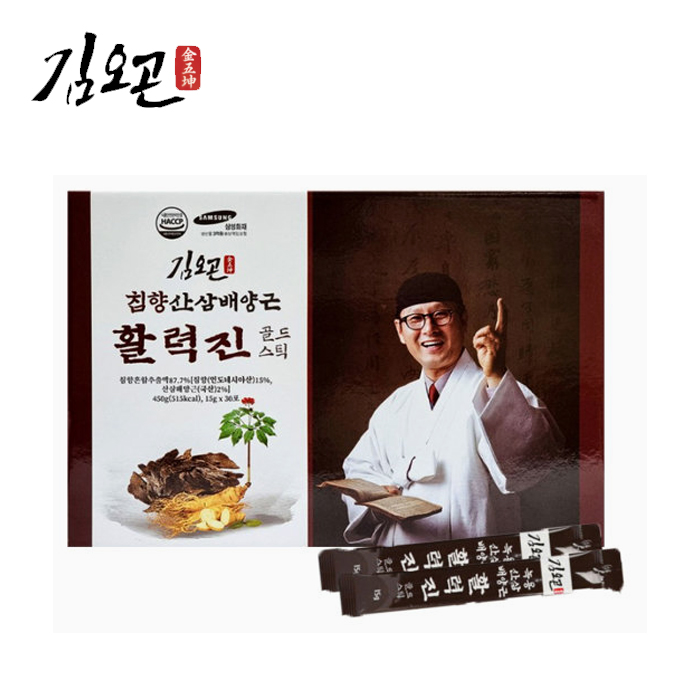 침향 산삼 배양근 활력진 골드스틱(15gx30포)