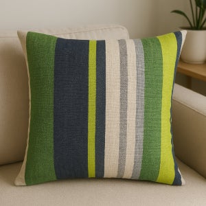 솔레아바 소파쿠션 50X50 순면 국산 (솜포함) - 라인즈