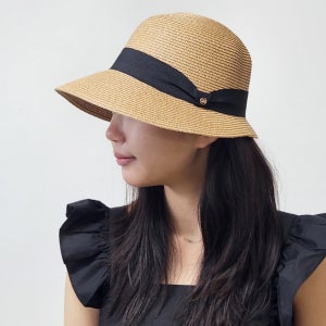 라피아햇 여름 여성 리본 라탄 밀짚모자 버킷햇 휴양지 바캉스 여행 사파리 벙거지