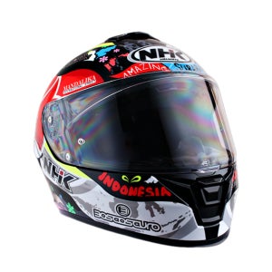 NHK K5R 풀페이스헬멧 알론소로페즈 에어로다이나믹 디자인 싱글바이저 시리즈