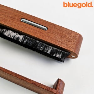 블루골드 LP 브러쉬 고급원목 초미세 탄소섬유 레코드 청소 먼지 제거 바이닐 관리