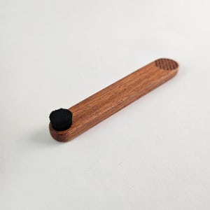 블루골드 스타일러스 브러쉬 고급원목 초미세탄소섬유 턴테이블 바늘클리너 바이닐 관리