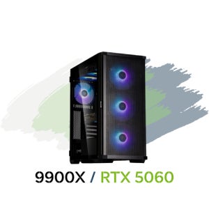 AMD 9900X RTX5060 큐베이스 에이블톤 음악 프리미엄 작업용 조립PC 데스크탑
