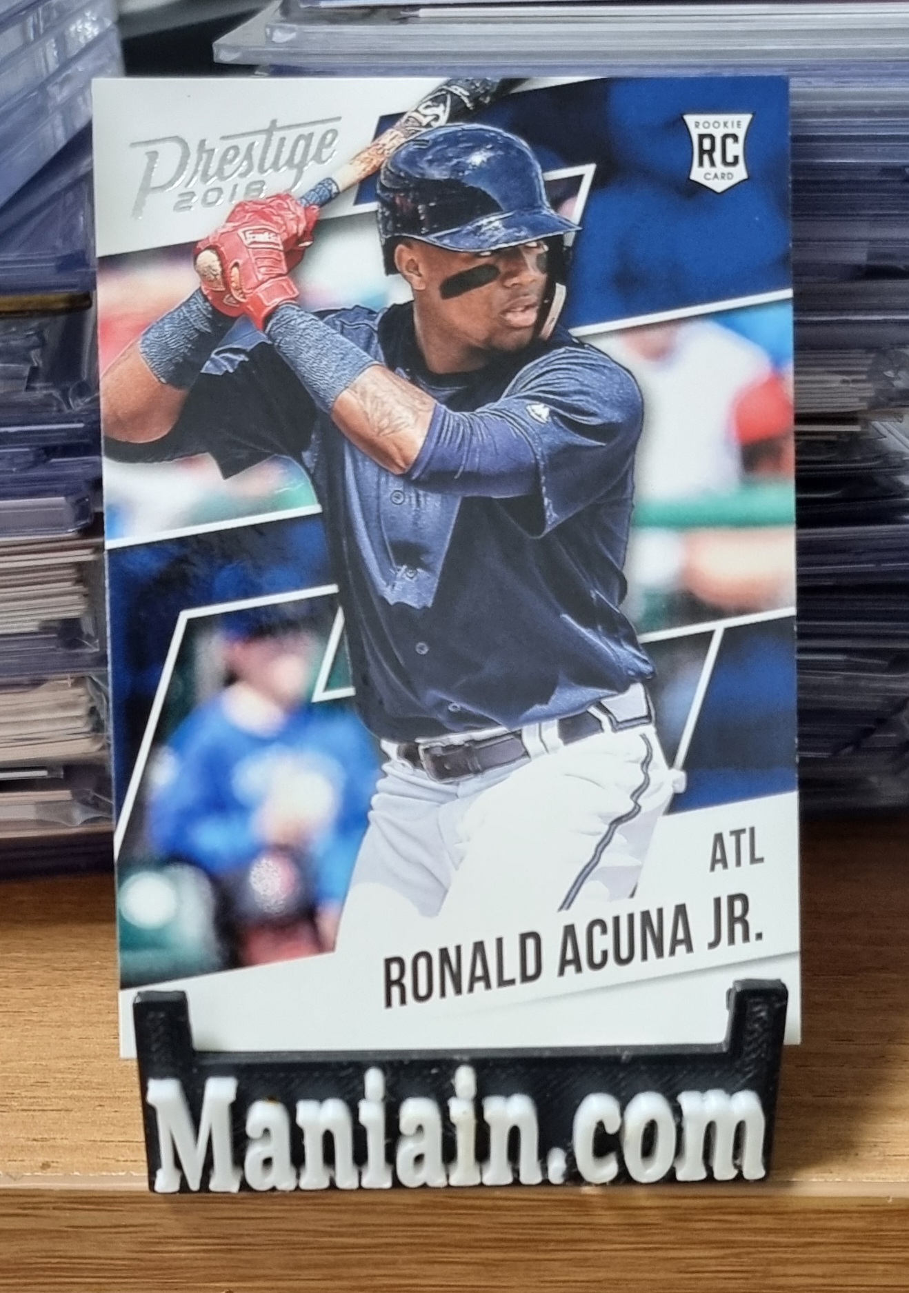 로날드 아쿠나 주니어 루키카드 2018 Panini Chronicles Prestige Ronald Acuna Jr Rookie RC No-8 MLB 야구카드