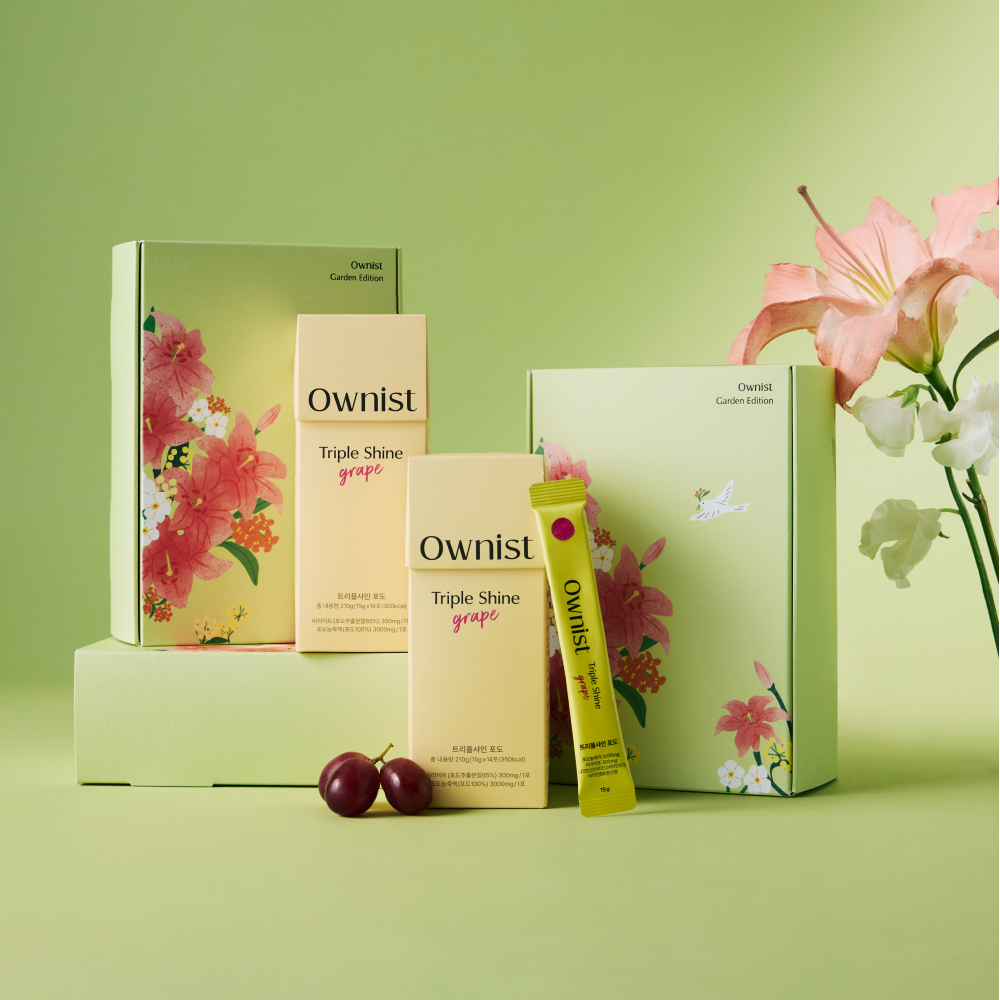 [<b>Ownist</b> Garden Edition] 트리플샤인 포도 2개입 1달