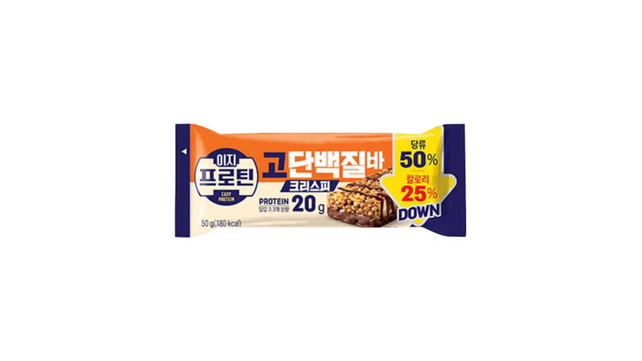 롯데 이지프로틴 고단백질바 크리스피