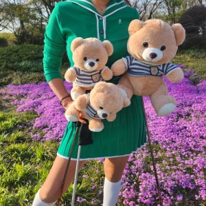 인형우드커버 유틸 인형드라이버커버 캐릭터 곰돌이 곰인형