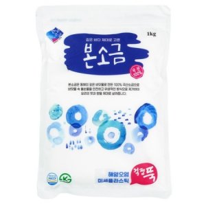 정제소금 국산 정제염 무요오드 코세척 식세기소금 1kg 4개