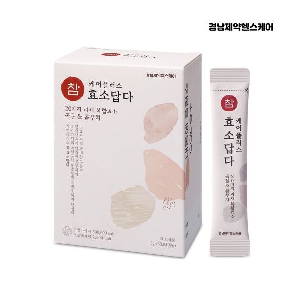 경남제약<b>헬스케어</b> 케어플러스 참<b>효소</b>답다 3g x 30포 곡물<b>효소</b>