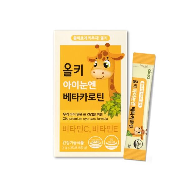 <b>아주약품</b> 올키 아이눈엔 베타카로틴 1박스1개월분 <b>비타민C</b>