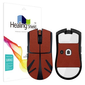 레이저 바이퍼 V3 프로 무선 마우스 외부보호필름 레더브라운