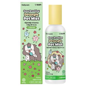 펫생각 천연저자극 강아지 미스트 보습제 향수 엉킨털 윤기 보습 항균 각질 150ml, 1개
