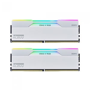 ESSENCORE KLEVV DDR5-6400 CL32 CRAS V RGB WHITE 패키지 서린 (64GB(32Gx2))
