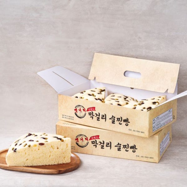 강원도 막걸리 술빵 땟거리