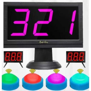 버저 버튼 정답 놀이 응답 장치 보드게임 행사 슬랩 4세트